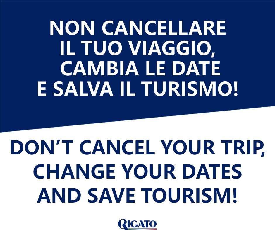 SAVE TOURISM, DON&#039;T CANCEL YOUR TRIP, CHANGE YOUR DATES!